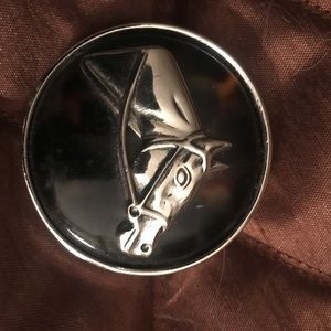 Horse Head Brooch